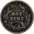 États-Unis, Dime, Barber Dime, 1898, U.S. Mint, Argent, TB, KM:113