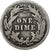 USA, Dime, Barber Dime, 1916, U.S. Mint, Srebro, VF(20-25), KM:113