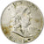 États-Unis, Half Dollar, Franklin Half Dollar, 1954, U.S. Mint, Argent, TB+