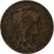 França, 10 Centimes, Dupuis, 1900, Paris, Bronze, F(12-15), Gadoury:277, KM:843