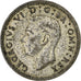 Grande-Bretagne, George VI, 6 Pence, 1942, Argent, TTB, KM:852