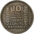 France, 10 Francs, Turin, 1945, Rameaux courts, Copper-nickel, EF(40-45)