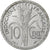 FRENCH INDO-CHINA, 10 Cents, 1945, Beaumont - Le Roger, Aluminum, EF(40-45)