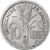 FRENCH INDO-CHINA, 10 Cents, 1945, Beaumont - Le Roger, Aluminium, SS+