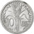 INDOCINA FRANCESE, 10 Cents, 1945, Beaumont - Le Roger, Alluminio, SPL-