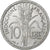 INDOCINA FRANCESE, 10 Cents, 1945, Beaumont - Le Roger, Alluminio, SPL