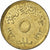 Egypt, 5 Milliemes, 1973, Brass, EF(40-45), KM:432