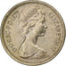 Gran Bretagna, Elizabeth II, 5 New Pence, 1977, Rame-nichel, BB+, KM:911