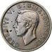 Great Britain, George VI, 1/2 Crown, 1950, Copper-nickel, VF(20-25), KM:879