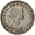 Grande-Bretagne, Elizabeth II, 6 Pence, 1954, Cupro-nickel, TTB, KM:903