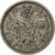 Grande-Bretagne, Elizabeth II, 6 Pence, 1954, Cupro-nickel, TTB, KM:903