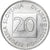 Eslovenia, 20 Stotinov, 1992, Aluminio, EBC+, KM:8