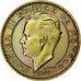 Mónaco, Rainier III, 50 Francs, Cinquante, 1950, Alumínio-Bronze, EF(40-45)