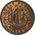 Gran Bretaña, George VI, 1/2 Penny, 1946, Bronce, MBC, KM:844