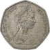 Grande-Bretagne, Elizabeth II, 50 New Pence, 1970, Cupro-nickel, TB+, KM:913