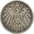 GERMANIA - IMPERO, Wilhelm II, Mark, 1909, Berlin, Argento, MB+, KM:14