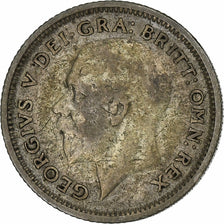 Grande-Bretagne, 6 Pence, 1927, Argent, TB+