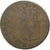 France, Louis XVI, Sol, Sol ou sou, 1791, Lyon, Double-strike, Copper