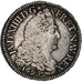 France, Louis XIV, 1/2 Ecu, 1/2 Écu aux 8 L, 1690, Paris, Silver, EF(40-45)