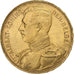 Belgium, Albert I, 20 Francs, 20 Frank, 1914, Gold, MS(60-62), KM:79