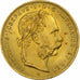 Österreich, Franz Joseph I, 8 Florins-20 Francs, 1892, Vienna, Restrike, Gold