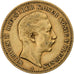 Stati tedeschi, PRUSSIA, Wilhelm II, 10 Mark, 1890, Berlin, Oro, BB, KM:520