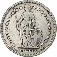 Zwitserland, 2 Francs, 1914, Bern, Zilver, FR+, KM:21