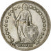 Zwitserland, Franc, 1945, Bern, Zilver, ZF, KM:24