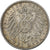 Landy niemieckie, BADEN, Friedrich I, 2 Mark, 1906, Srebro, AU(50-53), KM:276