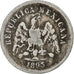 Mexico, 10 Centavos, 1893, Mexico City, Zilver, FR, KM:403.7