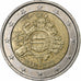 Belgia, 2 Euro, 10 ANS DE L'EURO, 2012, Bimetaliczny, EF(40-45)