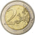 Finlandia, 2 Euro, Les Droits de L 'Homme, 2008, Vantaa, MS(63), Bimetaliczny