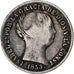 Spanien, Isabel II, Real, 1853, Madrid, Silber, S+, KM:598.1