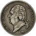 Francia, Louis XVIII, 5 Francs, 1821, Lille, Argento, MB+, Gadoury:577