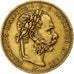 Österreich, Franz Joseph I, 8 Florins-20 Francs, 1878, Gold, SS+, KM:2269