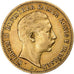 Estados Alemães, PRUSSIA, Wilhelm II, 10 Mark, 1890, Berlin, Dourado