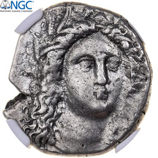 Lucania, Nomos, 330-280 BC, Metapontum, Srebro, NGC, Ch VF, HN Italy:1584