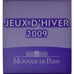 Francia, 10 Euro, Jeux d'Hiver - Ski Alpin, 2009, Monnaie de Paris, Proof / BE