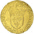 Francja, Louis XIII, Ecu d'or, 1615, Paris, Złoto, AU(50-53), Gadoury:55