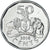 Coin, Swaziland, 50 Cents, 2018, ESWATINI, MS(63), Stainless Steel