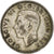 Gran Bretaña, George VI, Florin, Two Shillings, 1940, MBC, Plata, KM:855