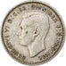 Australia, George VI, Sixpence, 1942, Denver, BB, Argento, KM:38