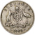 Australia, George VI, Sixpence, 1942, Denver, MBC, Plata, KM:38