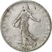 Frankrijk, Franc, Semeuse, 1907, Paris, Zilver, FR, Gadoury:467, Le Franc:F.217