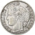 França, 5 Francs, Cérès, 1870, Paris, Prata, EF(40-45), Gadoury:742, Le