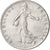 Frankrijk, 50 Centimes, Semeuse, 1910, Paris, Zilver, PR, Gadoury:420, Le