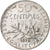 Frankreich, 50 Centimes, Semeuse, 1910, Paris, Silber, VZ, Gadoury:420, Le