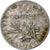 Moneta, Francia, Semeuse, 50 Centimes, 1911, MB, Argento, KM:854, Gadoury:420