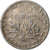 Francia, 50 Centimes, Semeuse, 1911, Paris, Plata, BC+, Gadoury:420, Le