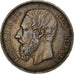 België, Leopold II, 5 Francs, 5 Frank, 1873, Zilver, ZF, KM:24